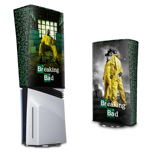 Capa Anti Poeira PS5 Pro Vertical - Breaking Bad