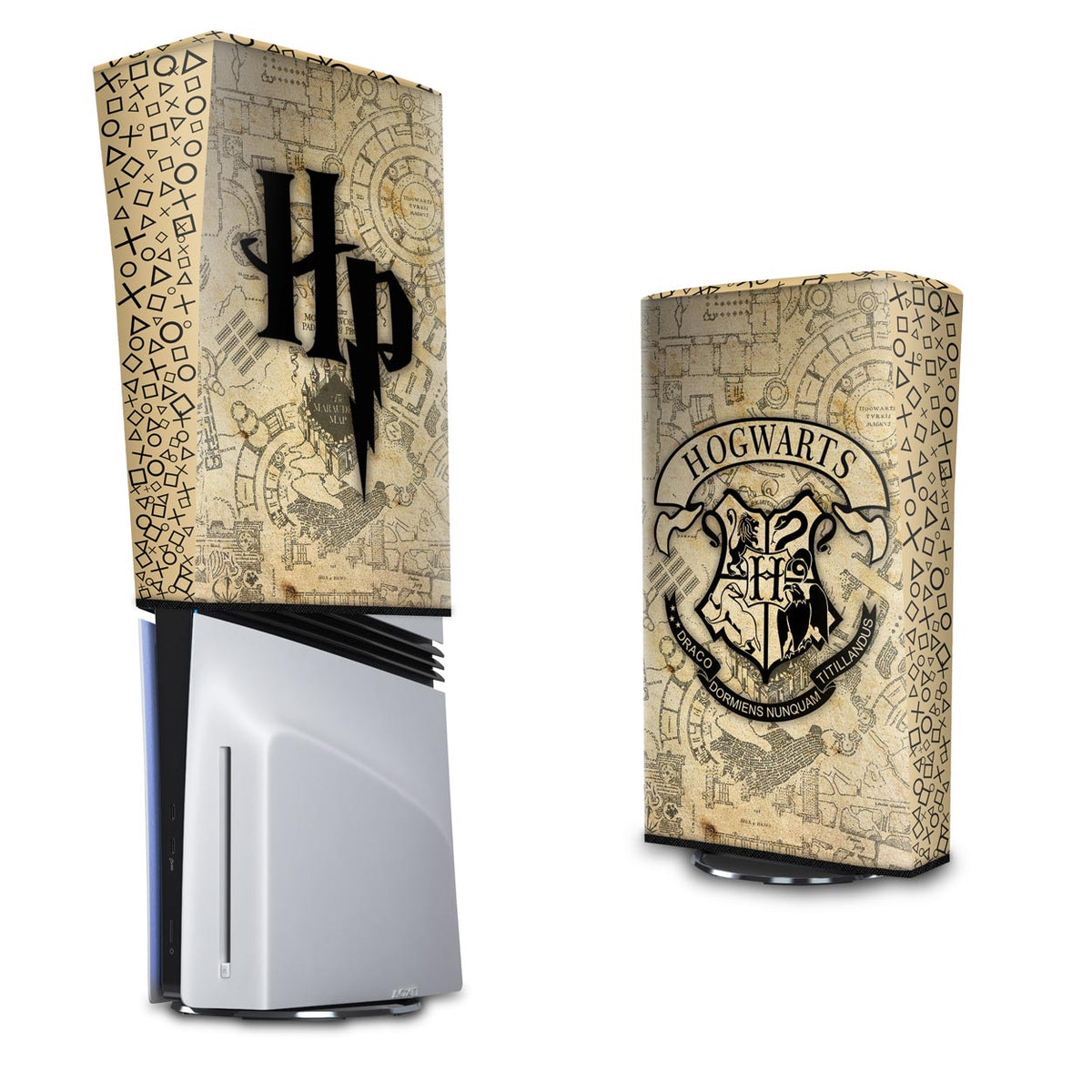 PS5 Pro Capa Anti Poeira Vertical - Harry Potter