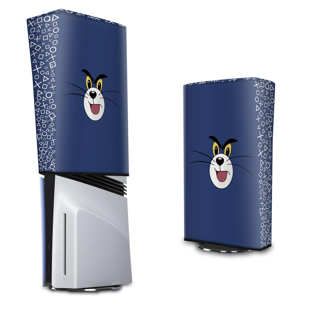 Capa Anti Poeira PS5 Pro Vertical - Tom - Pop Arte Skins