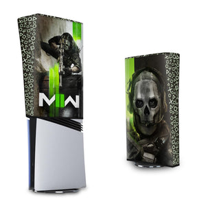 Capa Anti Poeira PS5 Pro Vertical - Call Of Duty Modern Warfare II - Pop Arte Skins - foto 3