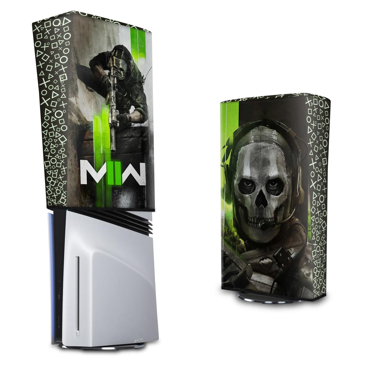 Capa Anti Poeira PS5 Pro Vertical - Call Of Duty Modern Warfare II