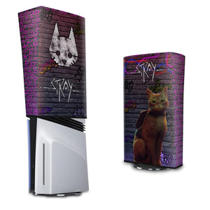 Capa Anti Poeira PS5 Pro Vertical - Stray - Pop Arte Skins