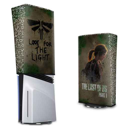 PS5 Pro Capa Anti Poeira Vertical - The Last of Us Part 1 I
