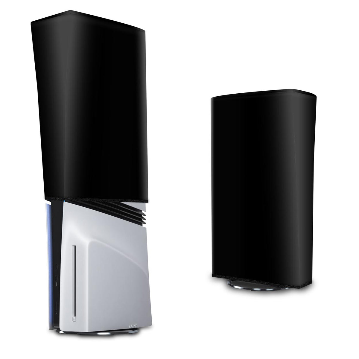 Capa Anti Poeira PS5 Pro Vertical - Preta All Black