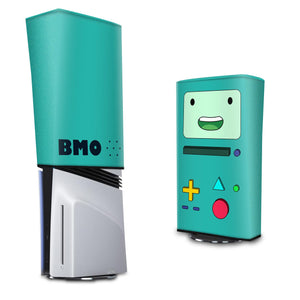 Capa Anti Poeira PS5 Pro Vertical - BMO Hora de Aventura - Pop Arte Skins