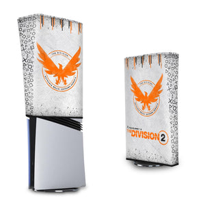 Capa Anti Poeira PS5 Pro Vertical - The Division 2 - Pop Arte Skins - foto 3