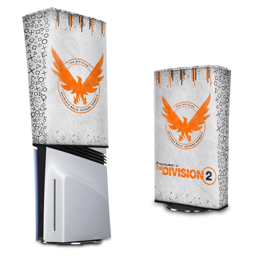 PS5 Pro Capa Anti Poeira Vertical - The Division 2
