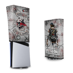 Capa Anti Poeira PS5 Pro Vertical - Days Gone - Pop Arte Skins - foto 3