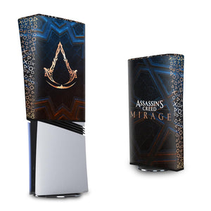 Capa Anti Poeira PS5 Pro Vertical - Assassin's Creed Mirage - Pop Arte Skins - foto 3