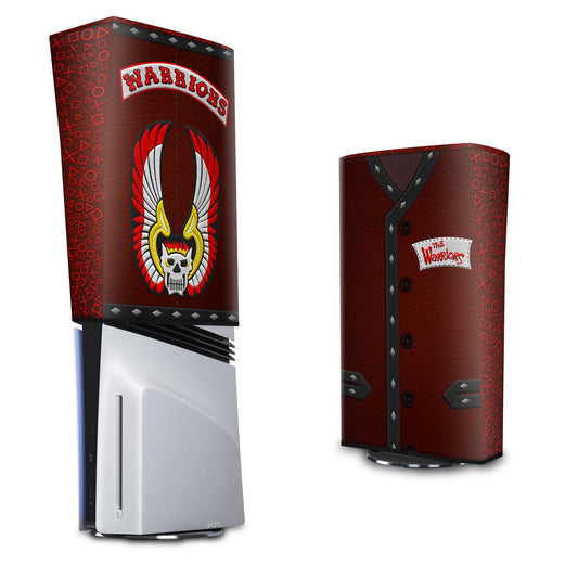 PS5 Pro Capa Anti Poeira Vertical - The Warriors