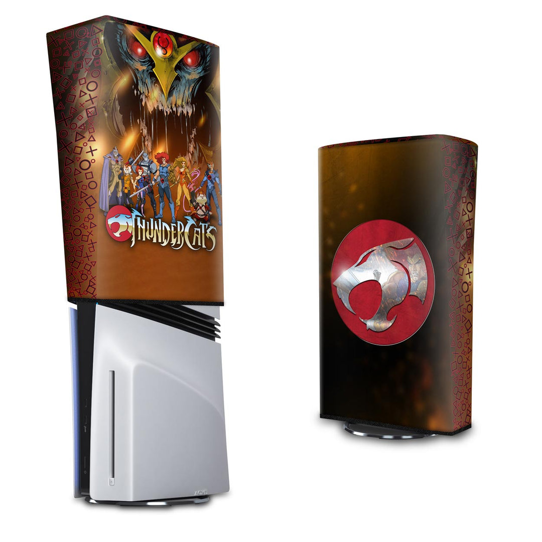 Capa Anti Poeira PS5 Pro Vertical - Thundercats - Pop Arte Skins