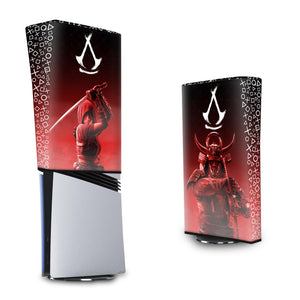 Capa Anti Poeira PS5 Pro Vertical - Assassin's Creed Shadows - Pop Arte Skins - foto 3