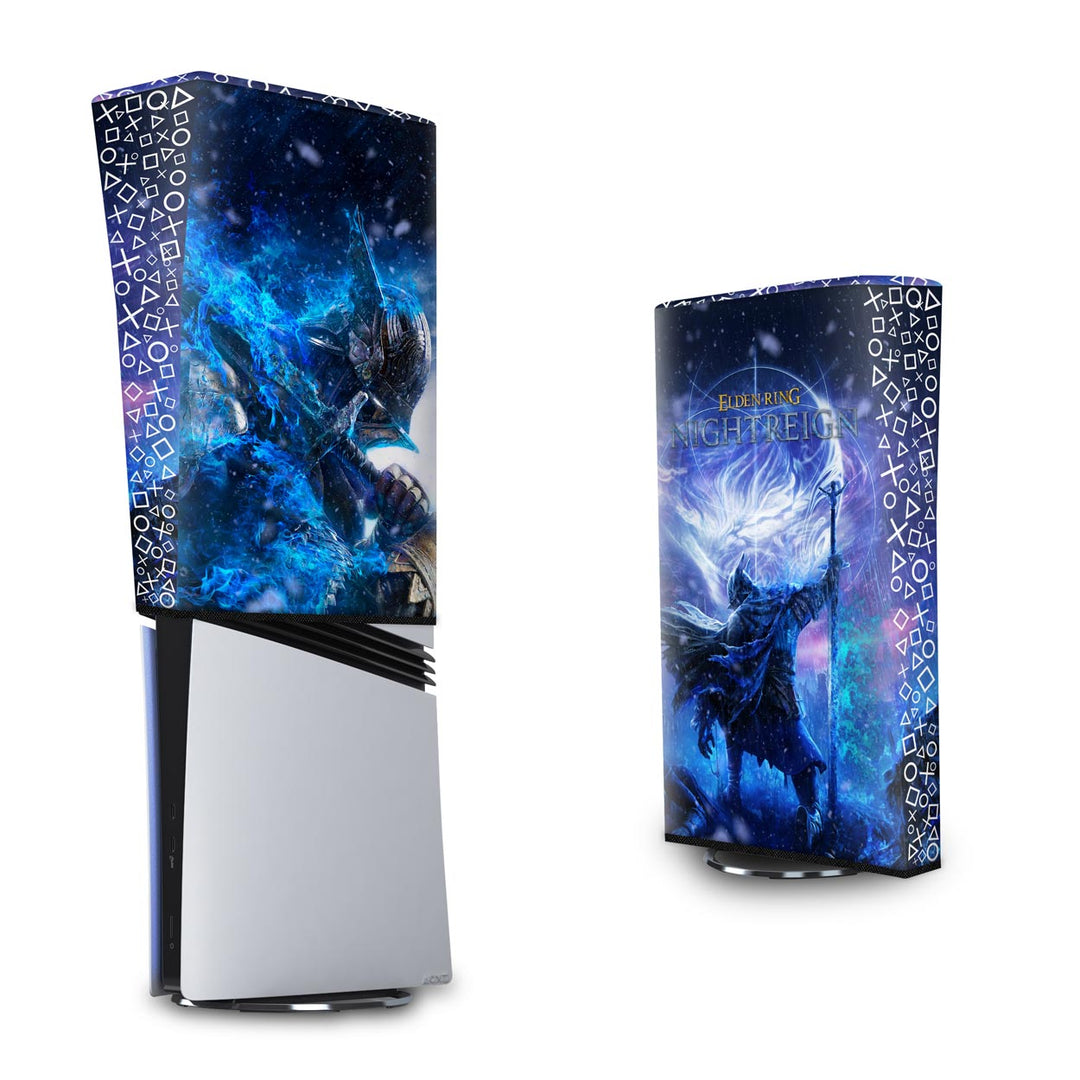 Capa Anti Poeira PS5 Pro Vertical - Elden Ring Nightreign - Pop Arte Skins - foto 3