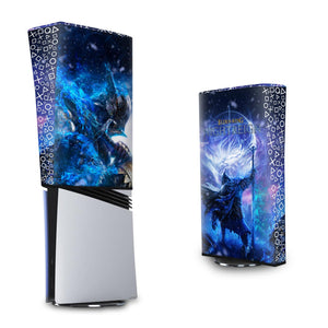 Capa Anti Poeira PS5 Pro Vertical - Elden Ring Nightreign - Pop Arte Skins - foto 3