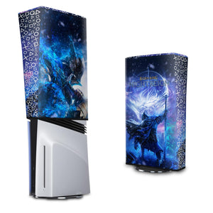 Capa Anti Poeira PS5 Pro Vertical - Elden Ring Nightreign - Pop Arte Skins
