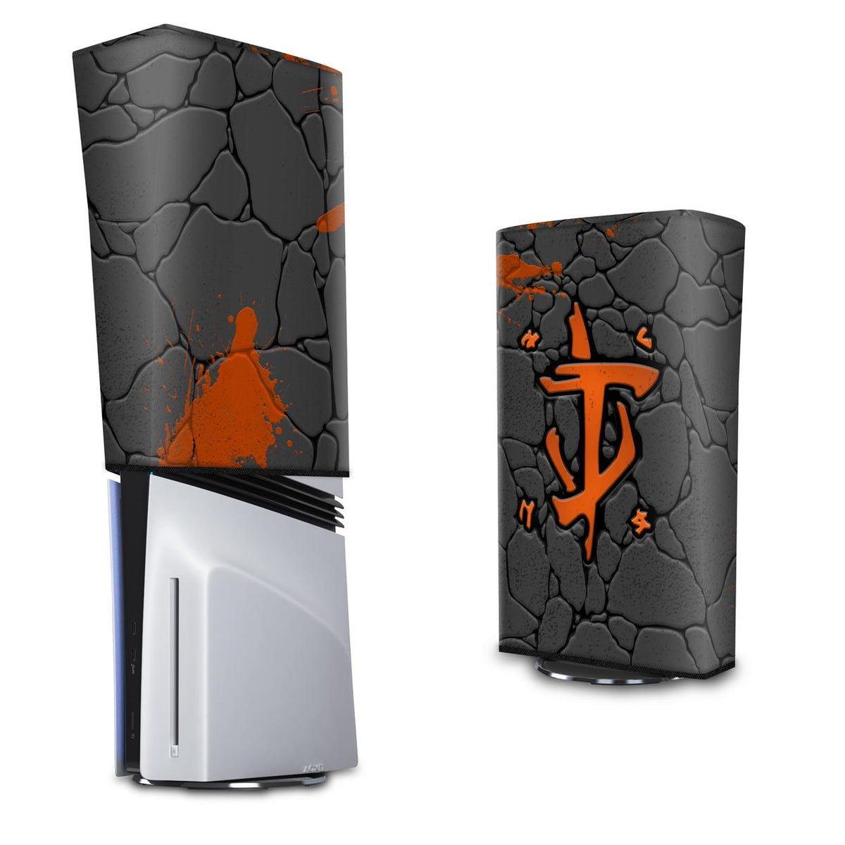 Capa Anti Poeira PS5 Pro Vertical - Doom: The Dark Ages