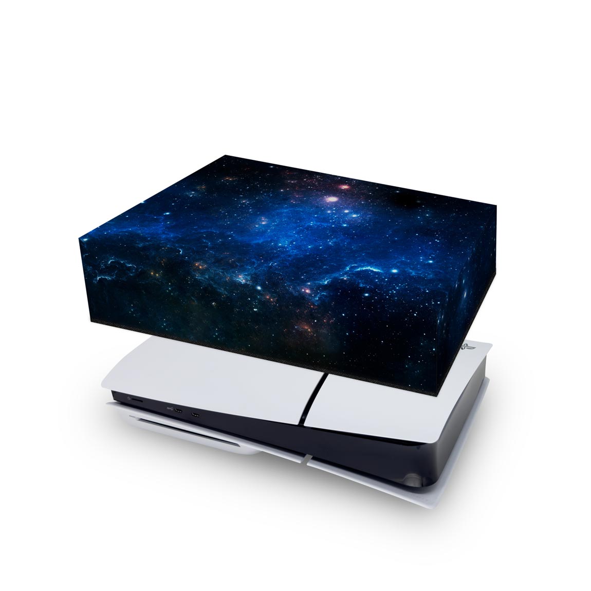 Capa Anti Poeira PS5 Slim Horizontal - Universo Cosmos