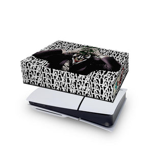 Capa Anti Poeira PS5 Slim Horizontal - Joker Coringa - Pop Arte Skins