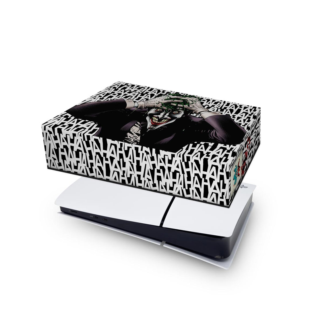 Capa Anti Poeira PS5 Slim Horizontal - Joker Coringa - Pop Arte Skins - foto 4