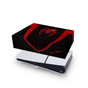 Capa Anti Poeira PS5 Slim Horizontal - Spider-Man: Miles Morales - Pop Arte Skins