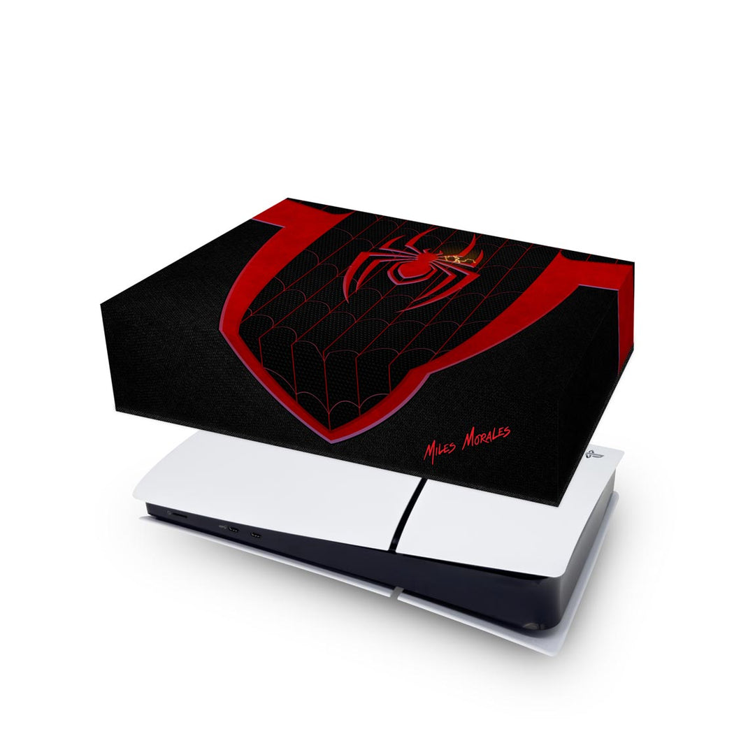 Capa Anti Poeira PS5 Slim Horizontal - Spider-Man: Miles Morales - Pop Arte Skins - foto 4