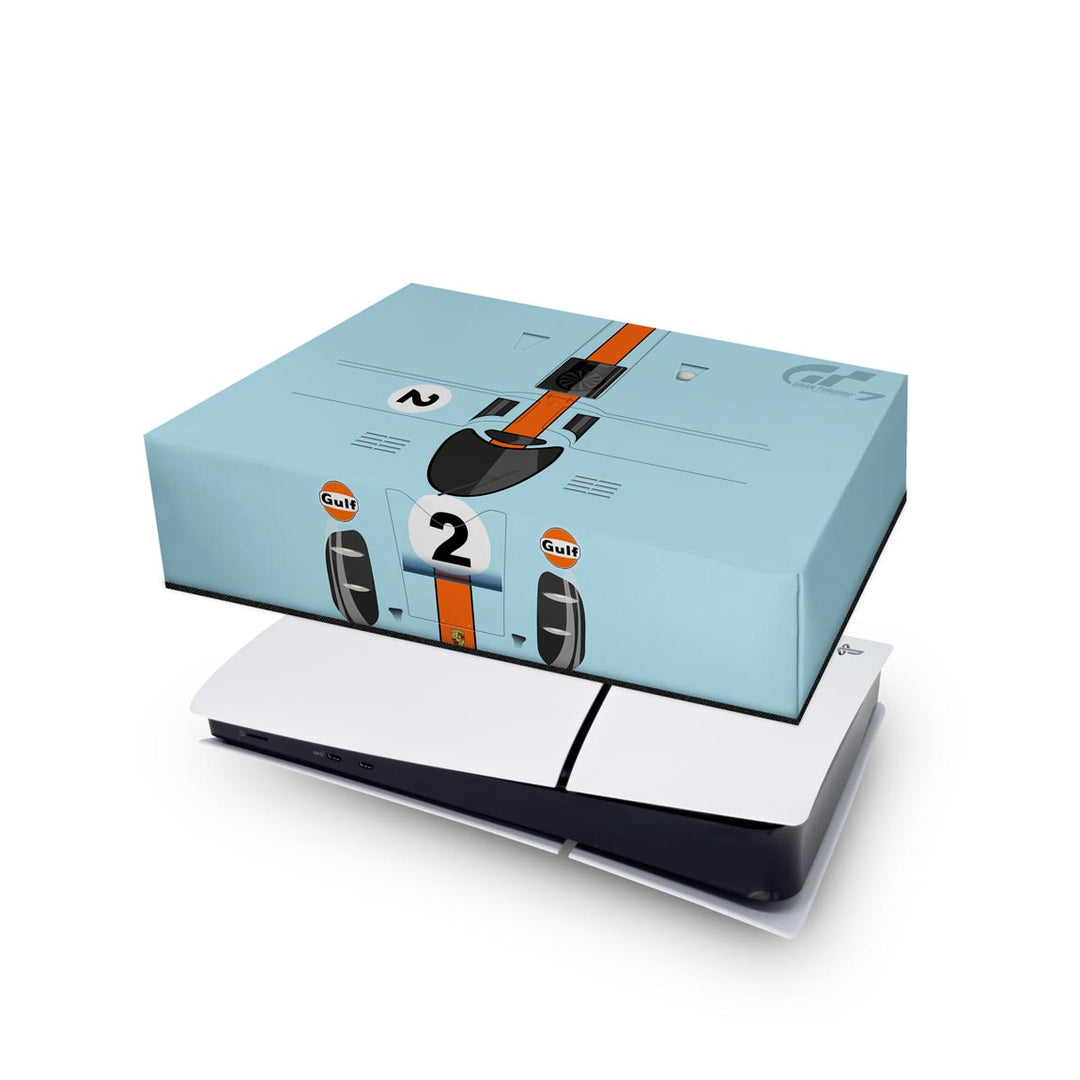 Capa Anti Poeira PS5 Slim Horizontal - Gran Turismo 7 - Pop Arte Skins - foto 4
