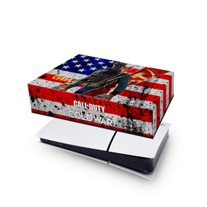 Capa Anti Poeira PS5 Slim Horizontal - Call Of Duty Cold War - Pop Arte Skins - foto 4