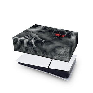 Capa Anti Poeira PS5 Slim Horizontal - Caveira Skull - Pop Arte Skins - foto 4