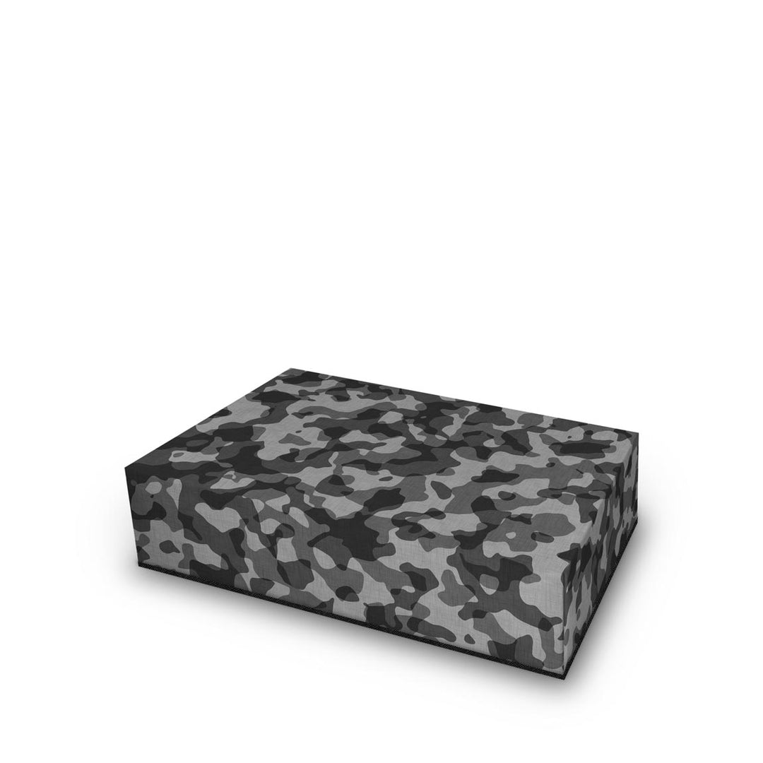 Capa Anti Poeira PS5 Slim Horizontal - Camuflado Cinza - Pop Arte Skins - foto 2