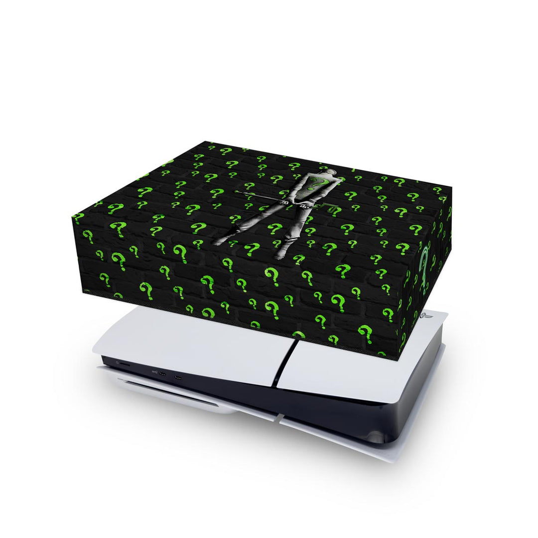 Capa Anti Poeira PS5 Slim Horizontal - Charada - Pop Arte Skins