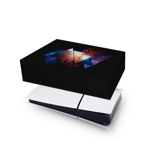Capa Anti Poeira PS5 Slim Horizontal - Abstrato #90 - Pop Arte Skins - foto 4