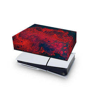 Capa Anti Poeira PS5 Slim Horizontal - Abstrato #98 - Pop Arte Skins