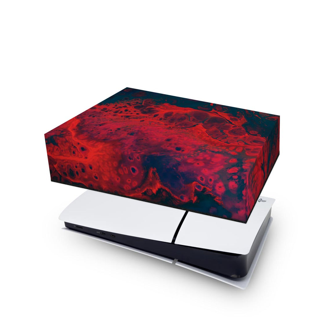 Capa Anti Poeira PS5 Slim Horizontal - Abstrato #98 - Pop Arte Skins - foto 4