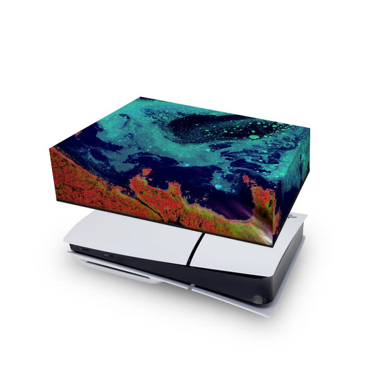 Capa Anti Poeira PS5 Slim Horizontal - Abstrato #105