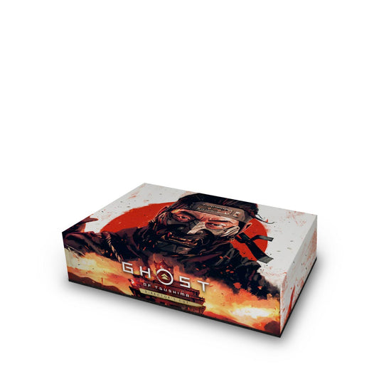 Capa Anti Poeira PS5 Slim Horizontal - Ghost Of Tsushima Director's Cut