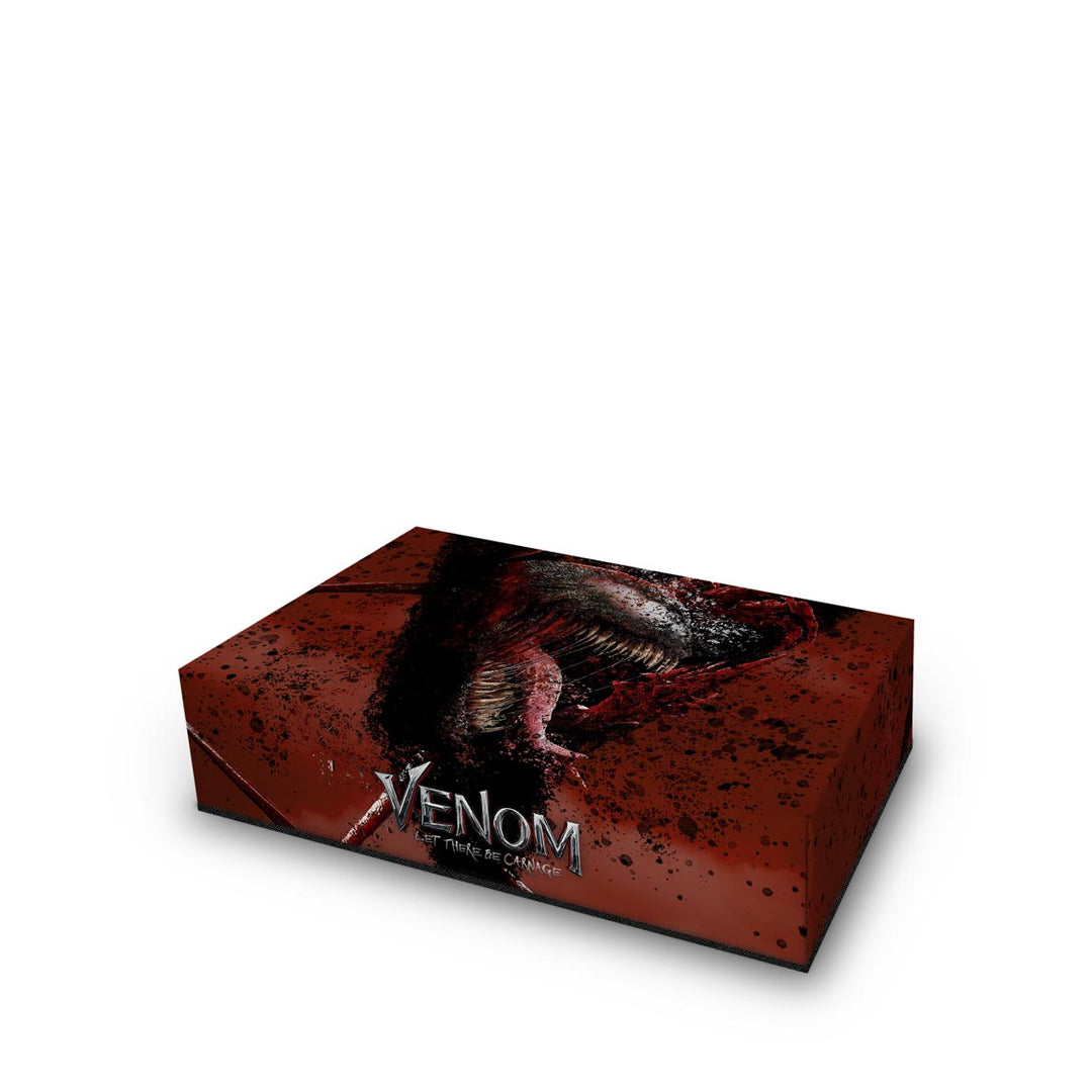 Capa Anti Poeira PS5 Slim Horizontal - Venom Tempo de Carnificina - Pop Arte Skins - foto 2