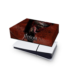 Capa Anti Poeira PS5 Slim Horizontal - Venom Tempo de Carnificina - Pop Arte Skins - foto 4