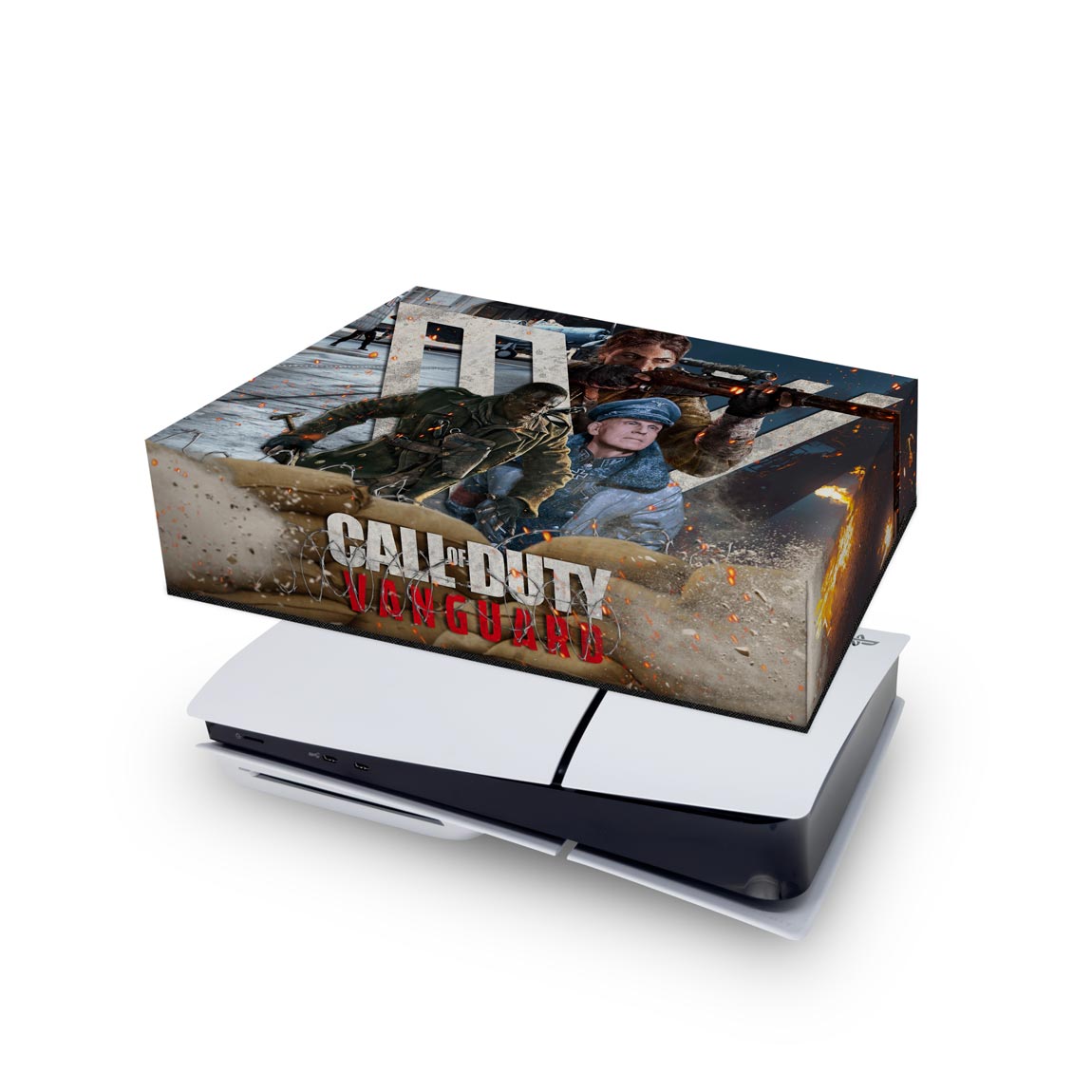 PS5 Slim Capa Anti Poeira Horizontal - Call of Duty Vanguard