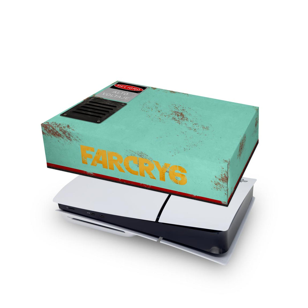 Capa Anti Poeira PS5 Slim Horizontal - Far Cry 6 - Pop Arte Skins