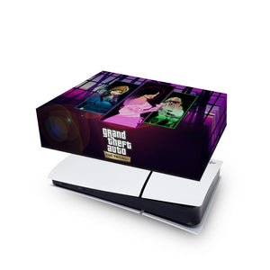 Capa Anti Poeira PS5 Slim Horizontal - GTA The Trilogy - Pop Arte Skins - foto 4