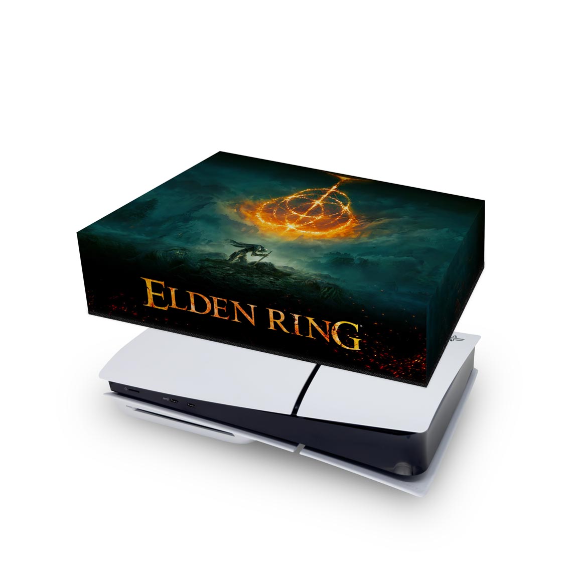 PS5 Slim Capa Anti Poeira Horizontal - Elden Ring