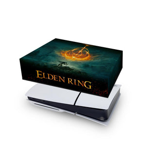 Capa Anti Poeira PS5 Slim Horizontal - Elden Ring - Pop Arte Skins