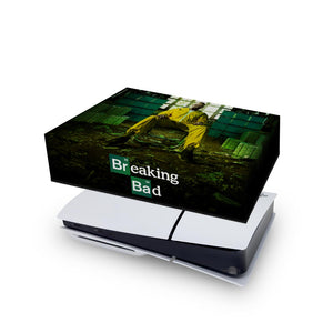 Capa Anti Poeira PS5 Slim Horizontal - Breaking Bad - Pop Arte Skins