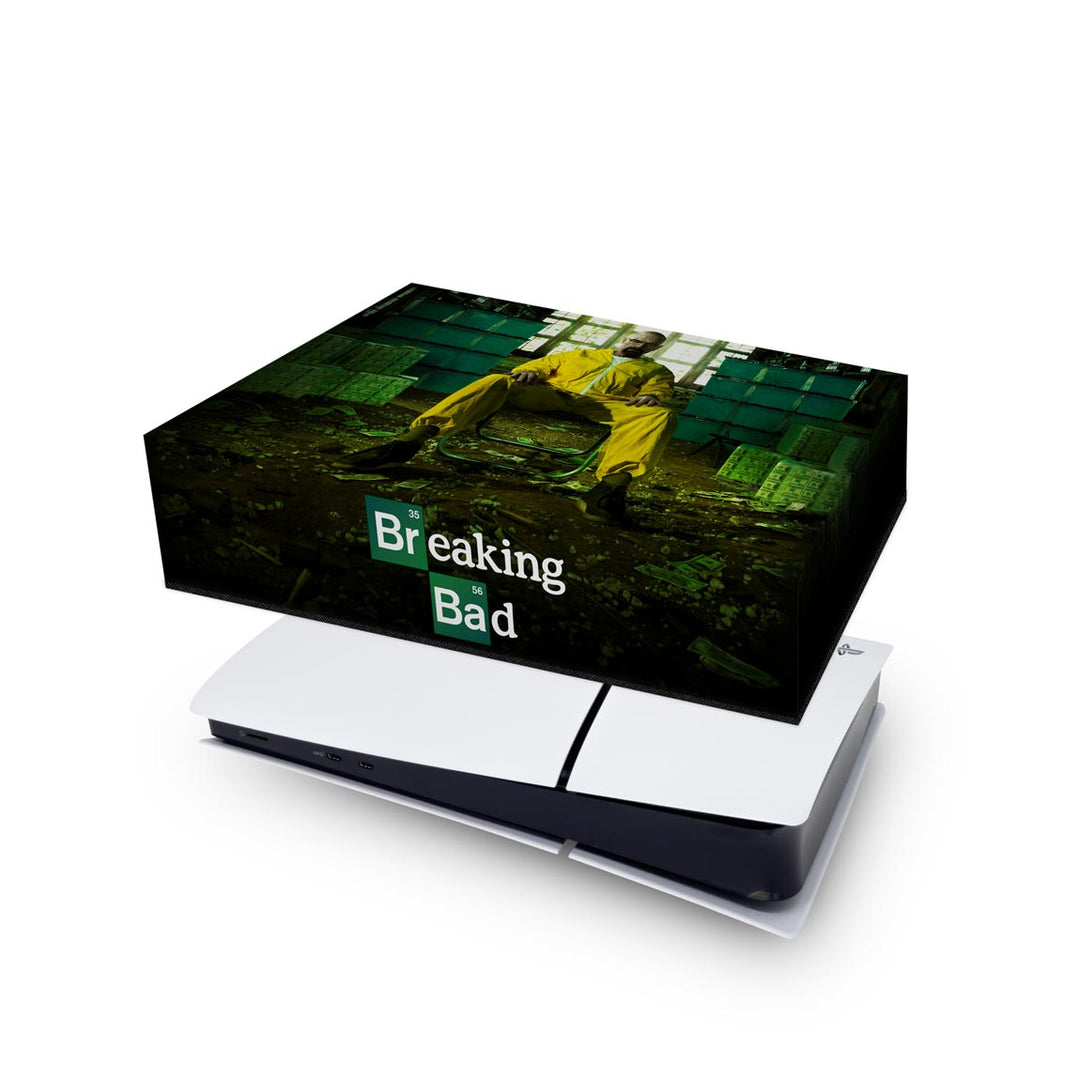 Capa Anti Poeira PS5 Slim Horizontal - Breaking Bad - Pop Arte Skins - foto 4