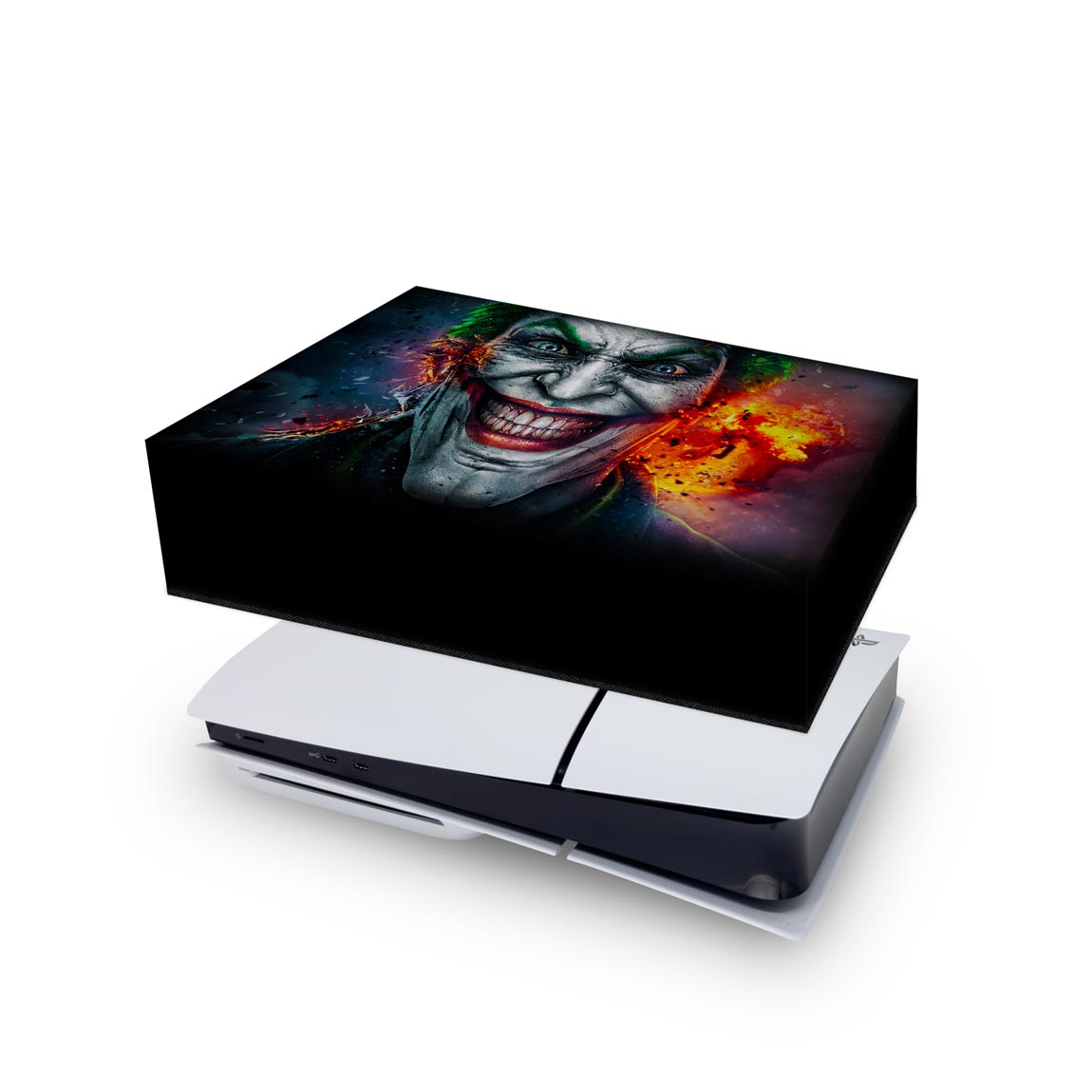 PS5 Slim Capa Anti Poeira Horizontal - Coringa Joker