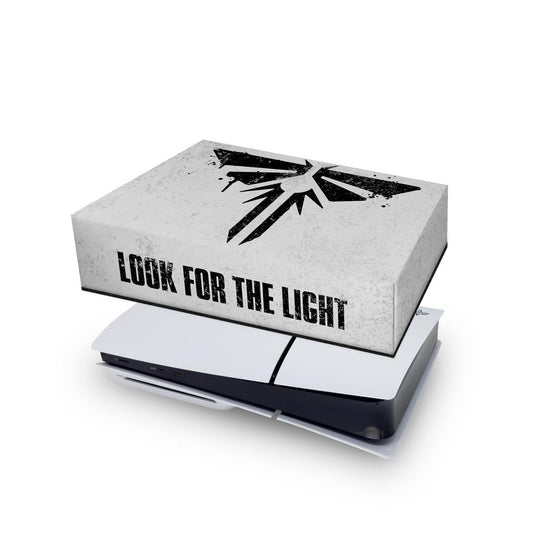 Capa Anti Poeira PS5 Slim Horizontal - The Last Of Us Firefly