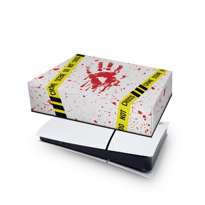 Capa Anti Poeira PS5 Slim Horizontal - Cena De Crime Scene - Pop Arte Skins - foto 4