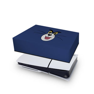 Capa Anti Poeira PS5 Slim Horizontal - Tom - Pop Arte Skins