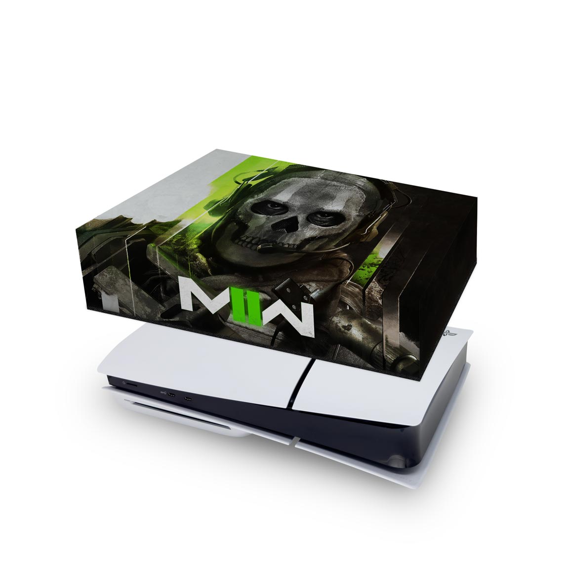 PS5 Slim Capa Anti Poeira Horizontal - Call Of Duty Modern Warfare II