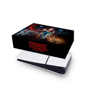 Capa Anti Poeira PS5 Slim Horizontal - Stranger Things - Pop Arte Skins - foto 4